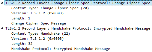 Change Cipher Spec